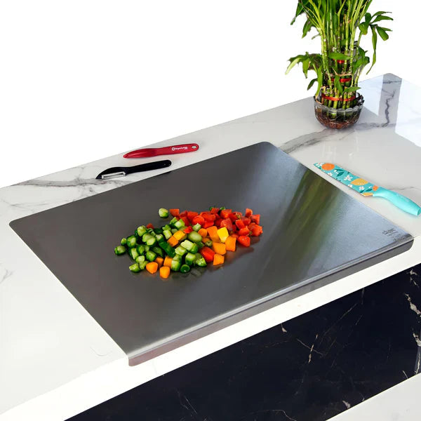 The Mobo's Steel Chopping Board ( Free 1 Knife ) Only for Today